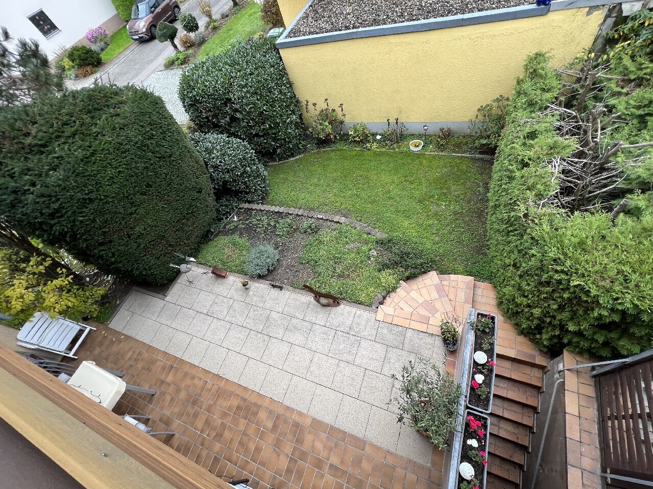 Terrasse - Ansicht von oben