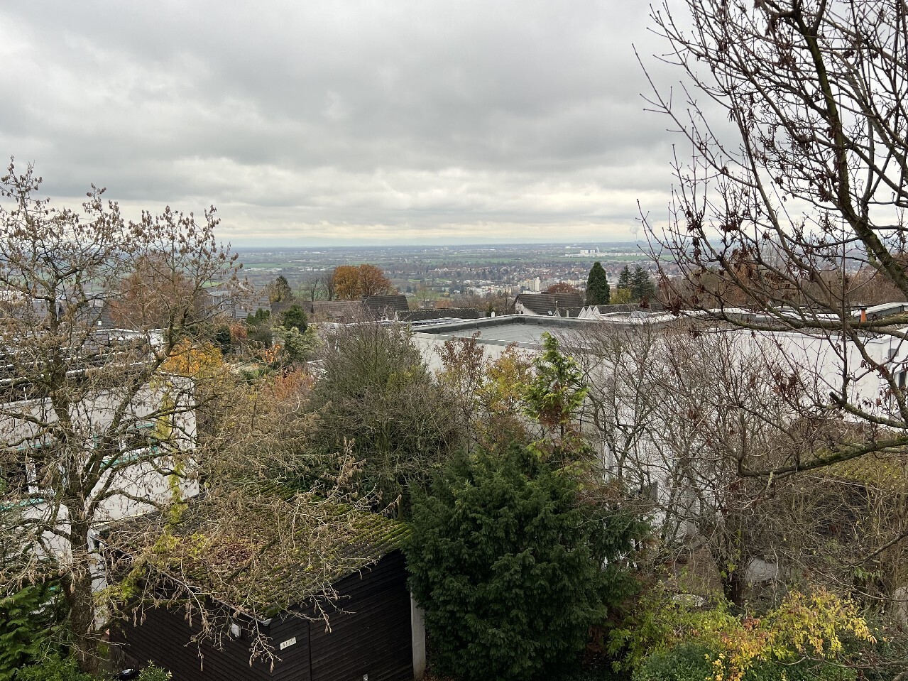 Ausblick vom Balkon
