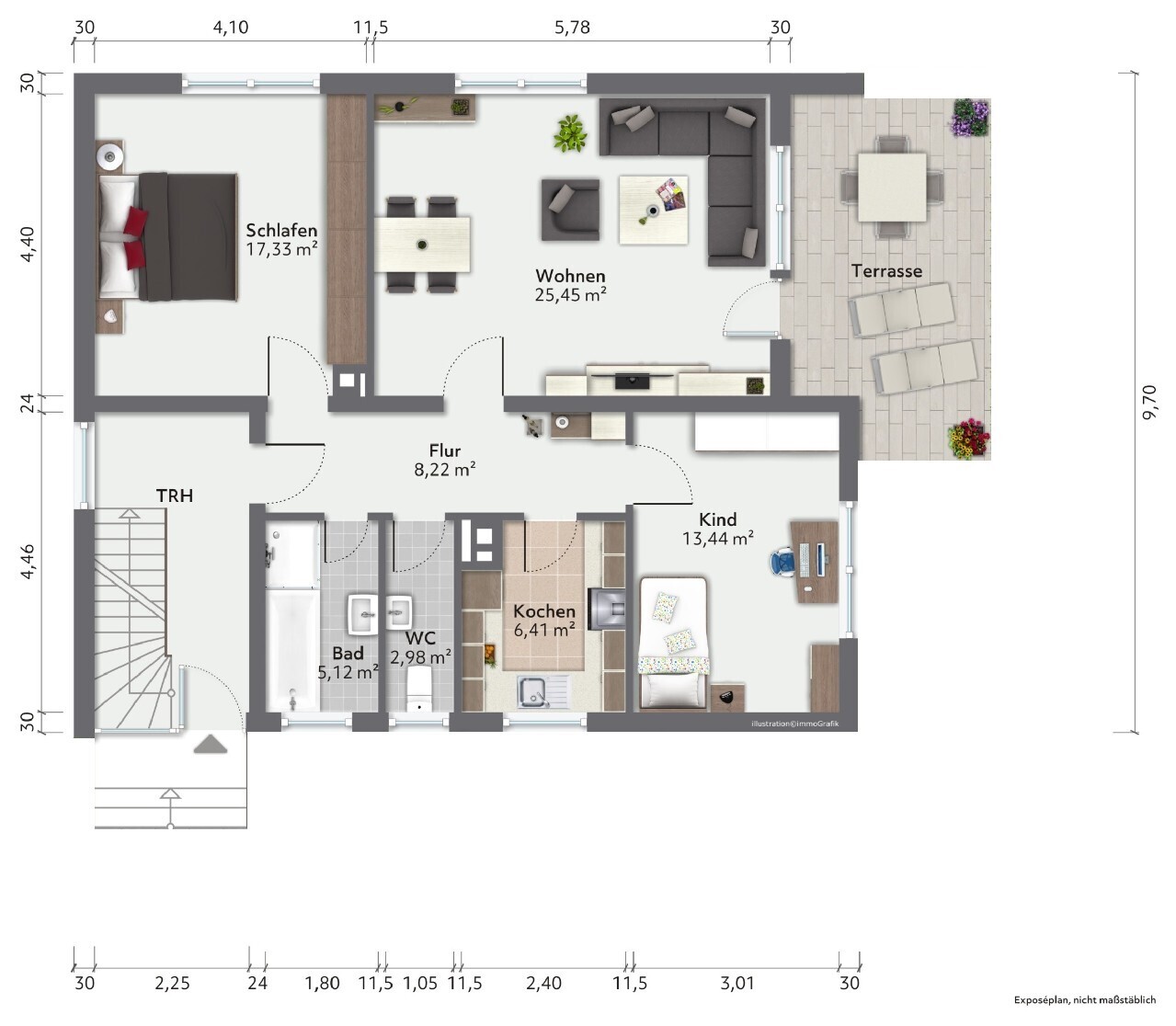 Grundrissskizze - EG