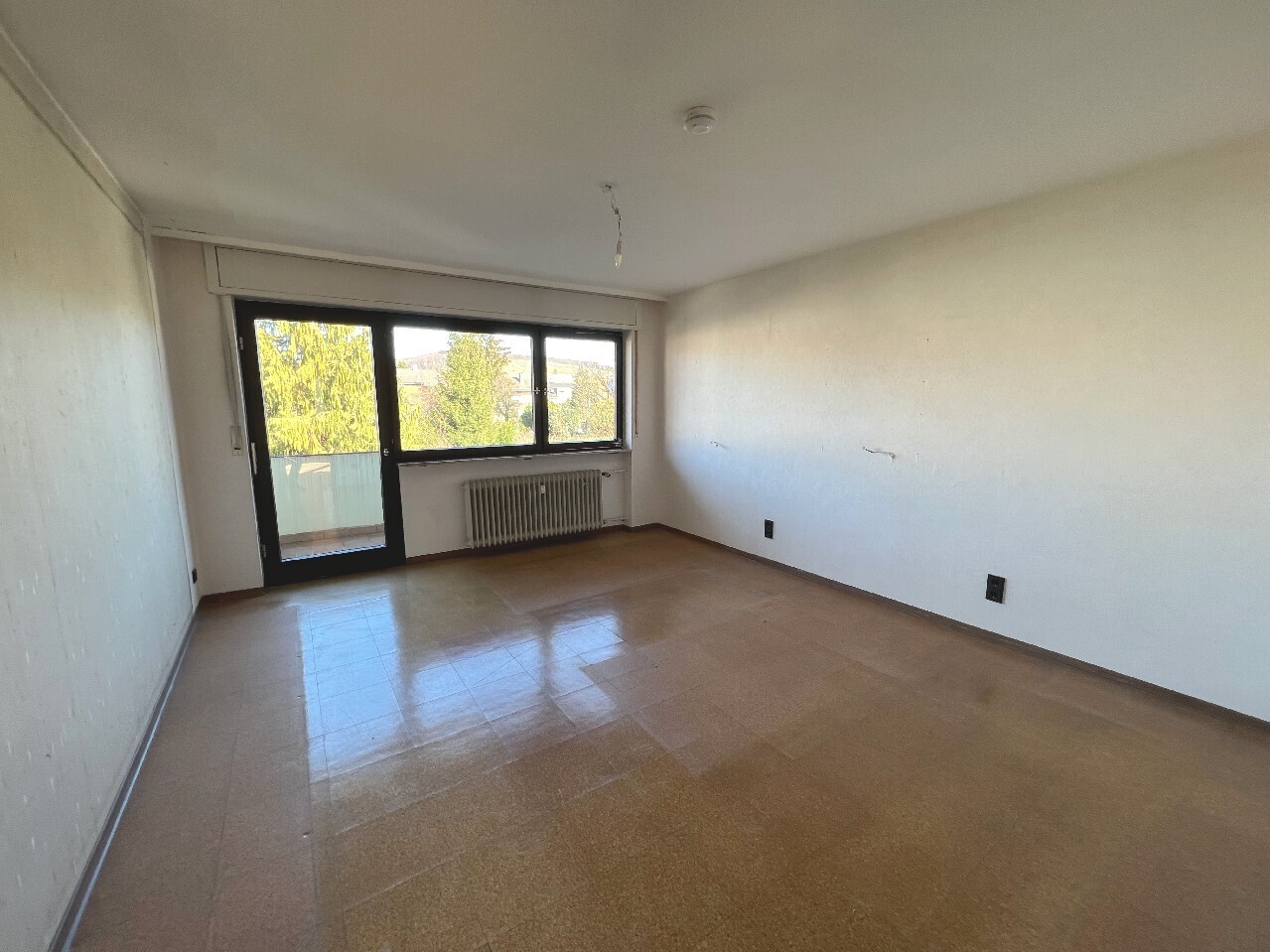 Schlafzimmer mit Balkon