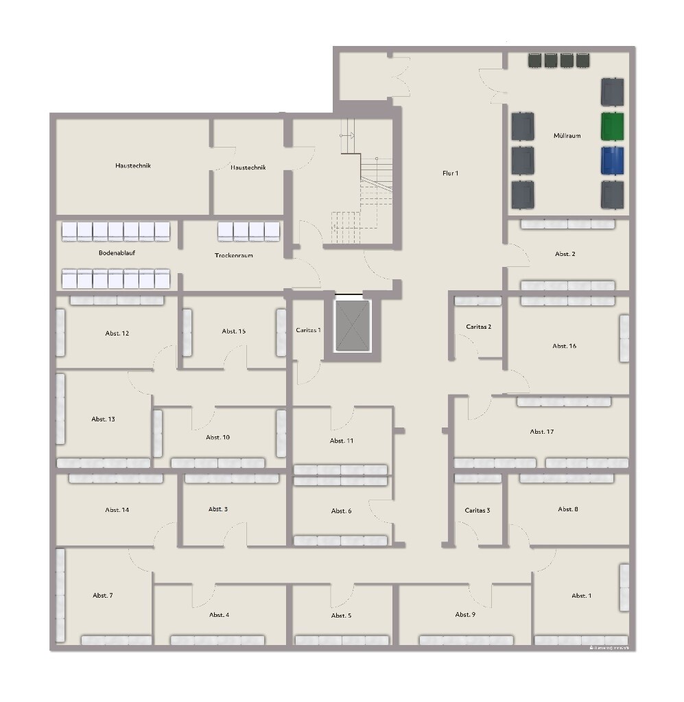 Kellerräume & Waschraum