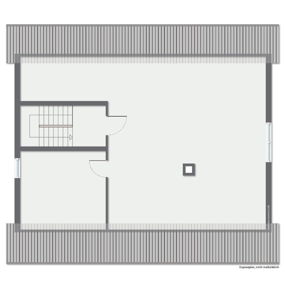 Grundrissskizze - DG