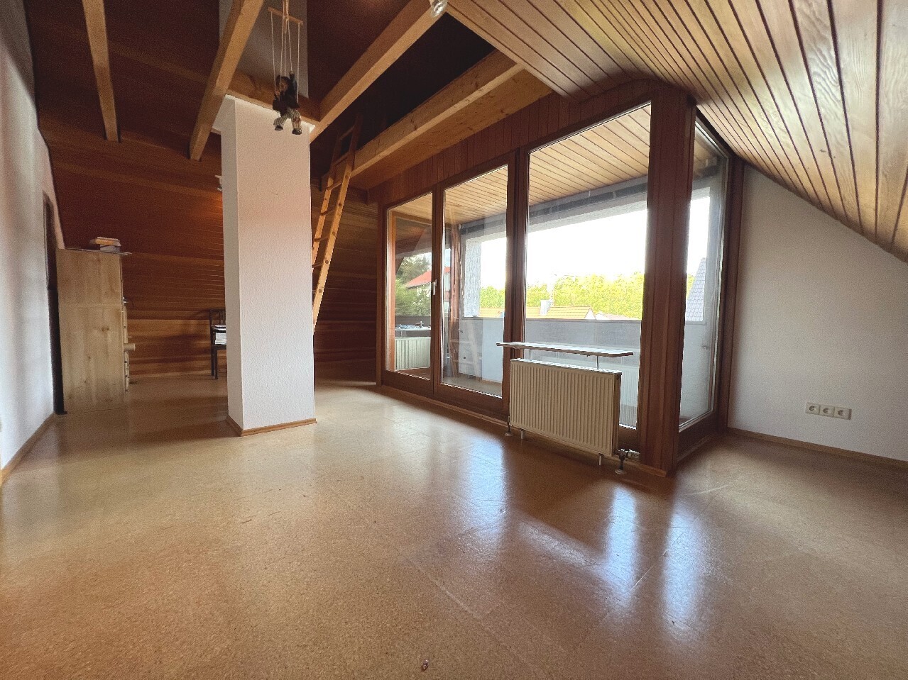 Zimmer im DG mit Loggia