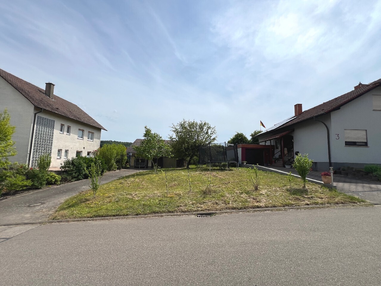 zugehöriger Bauplatz