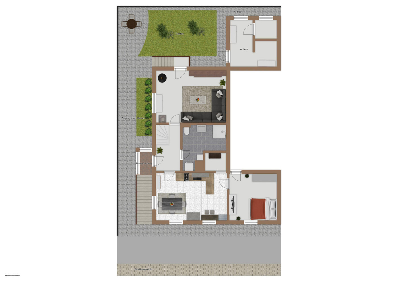 Grundrissskizze - Außenbereich