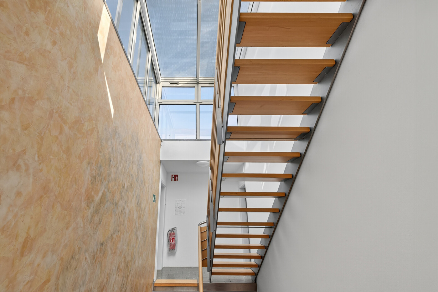 Aufgang zur Dachterrasse