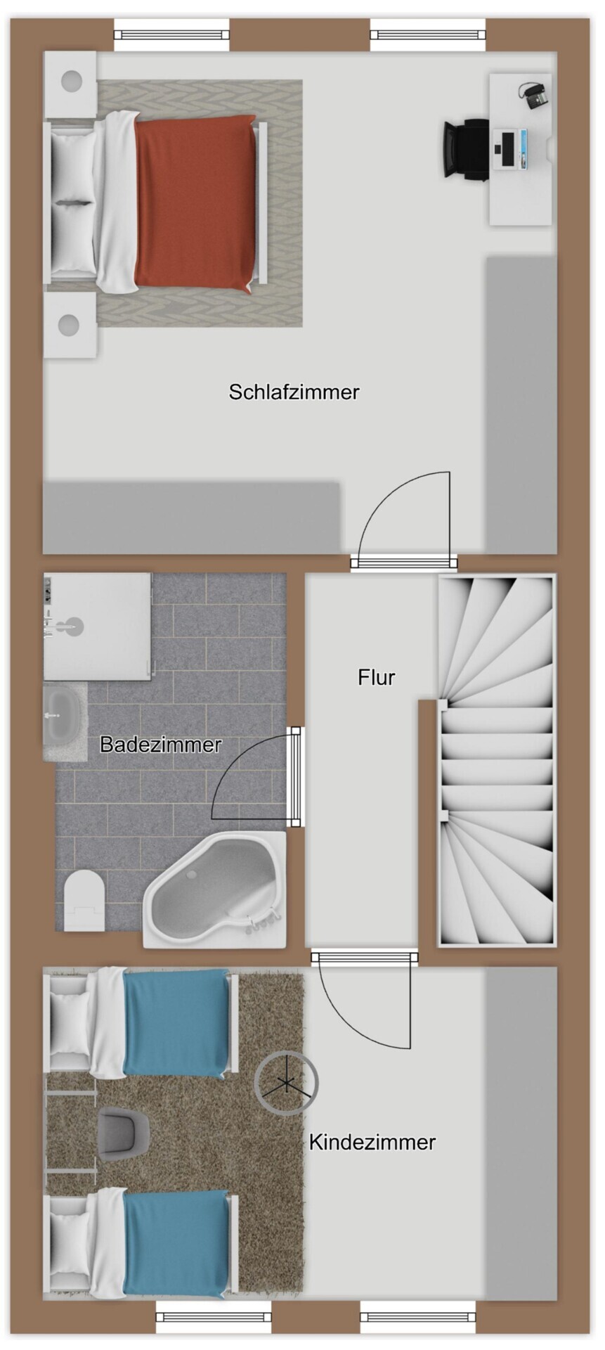 Grundrissskizze - OG