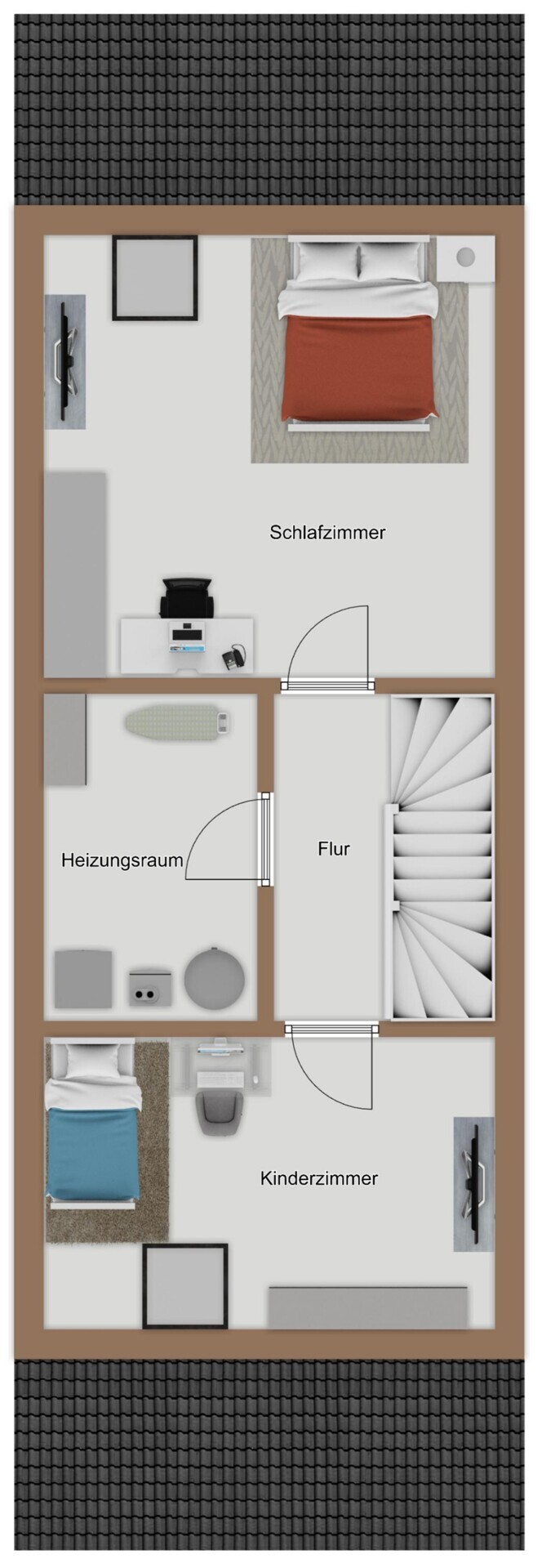 Grundrissskizze - DG