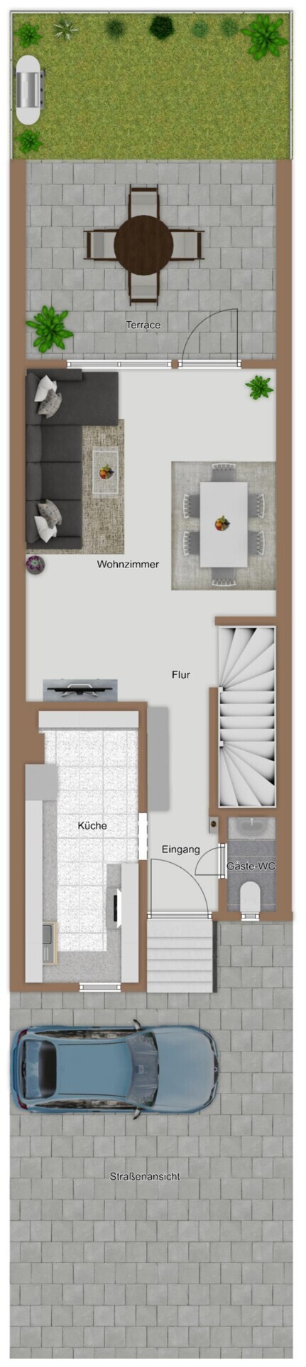 Grundrissskizze - EG