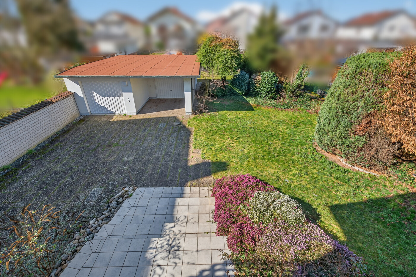 Blick in den Garten