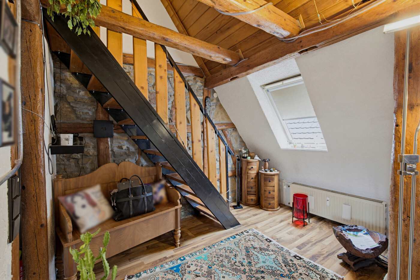Treppe Spitzboden