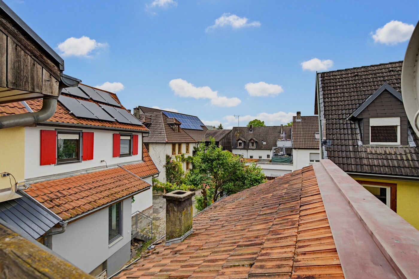 Ausblick Dachterrasse 