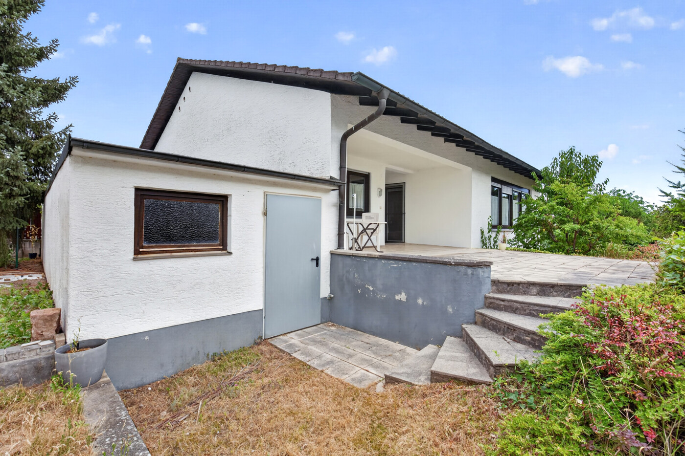 Rückseite Garage