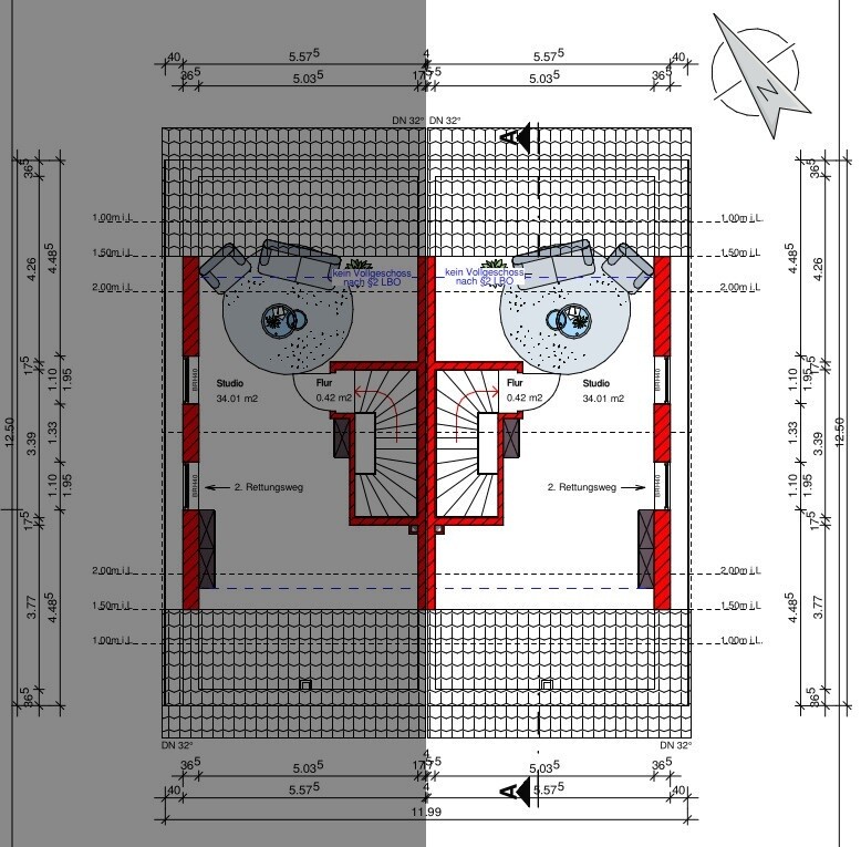 Grundriss - Dachgeschoss