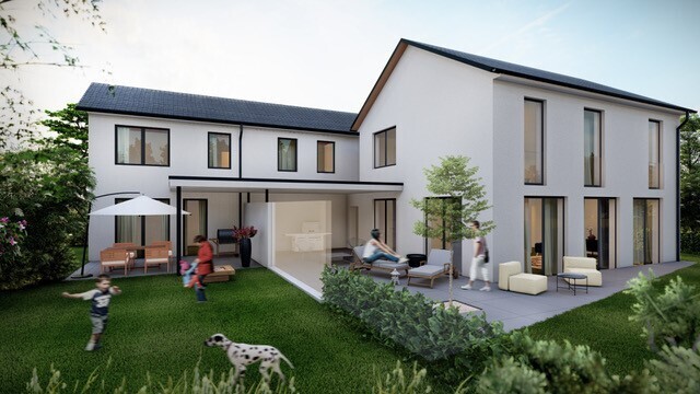 Hausansicht - Gartenseite