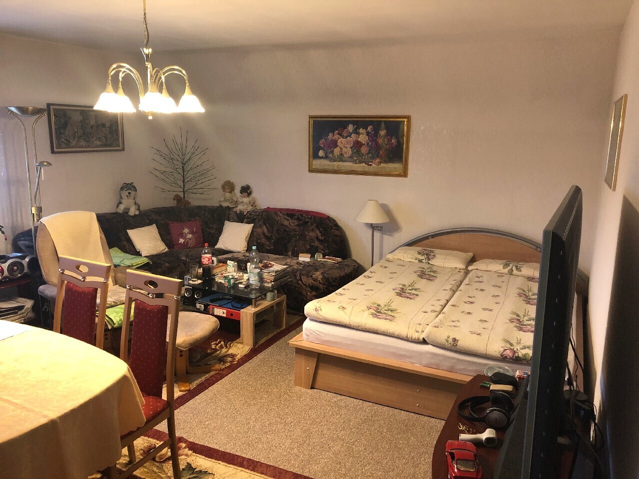 Whg. DG links - Wohnzimmer