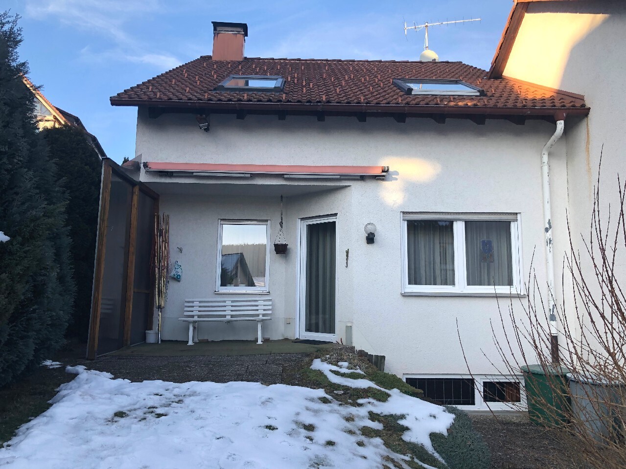 Hausansicht - Gartenseite