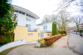 Ansicht Zufahrt zu der Tiefgarage