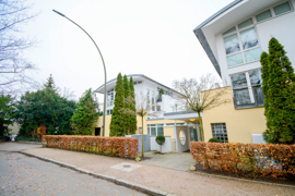 Hausansicht von der Straße