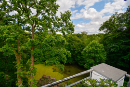 Blick vom Balkon