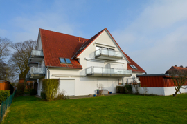 Hausansicht vom Garten