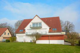 Hausansicht vom Garten