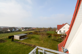 Blick nach rechts (Ostsee)vom Balkon am Wohnzimmer