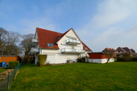 Hausansicht vom Garten