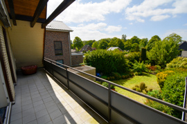 Blick auf die Loggia