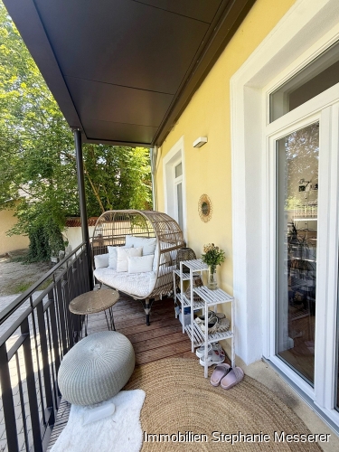Großzügiger Balkon