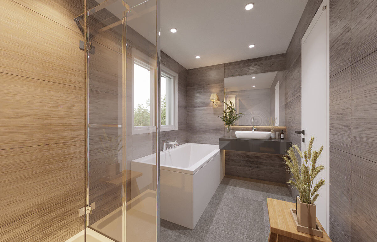 Badezimmer Visualisierung