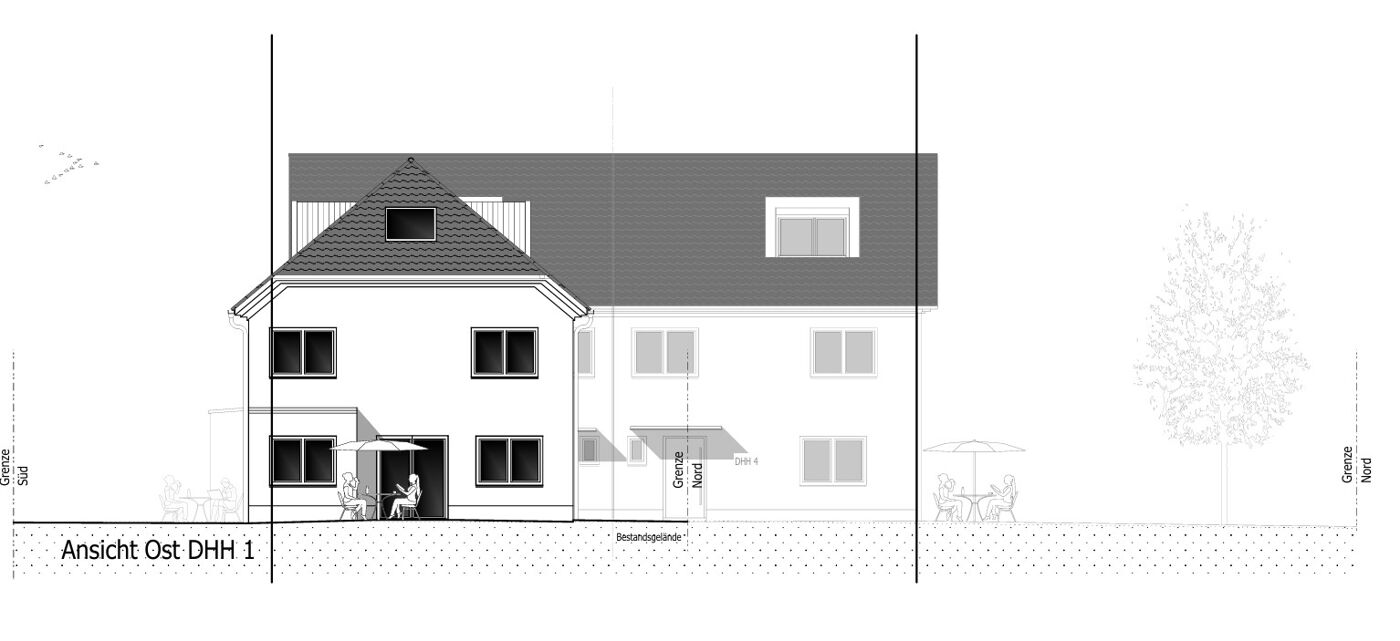 Ansicht Ost DHH 1