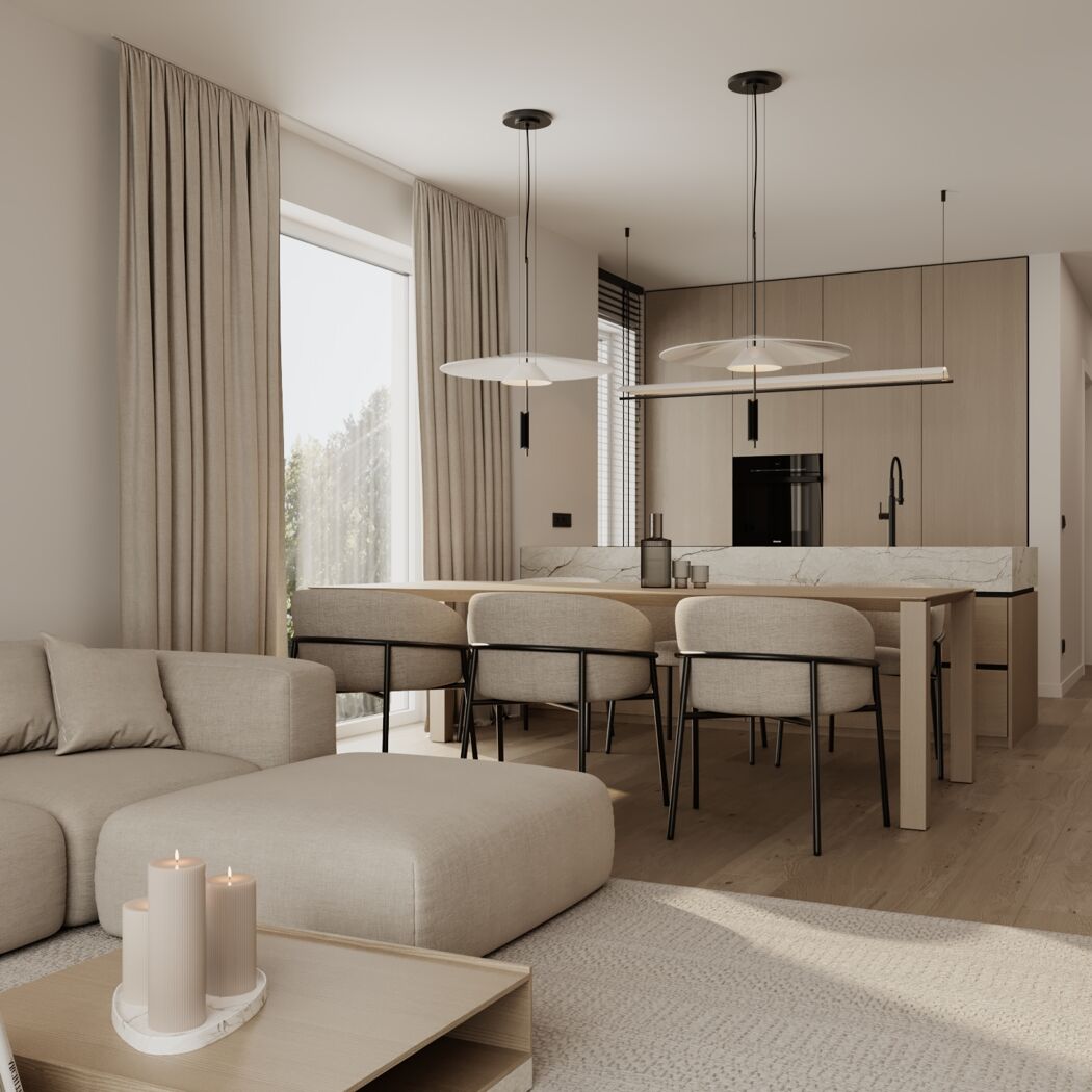 Wohnzimmer Visusalisierung