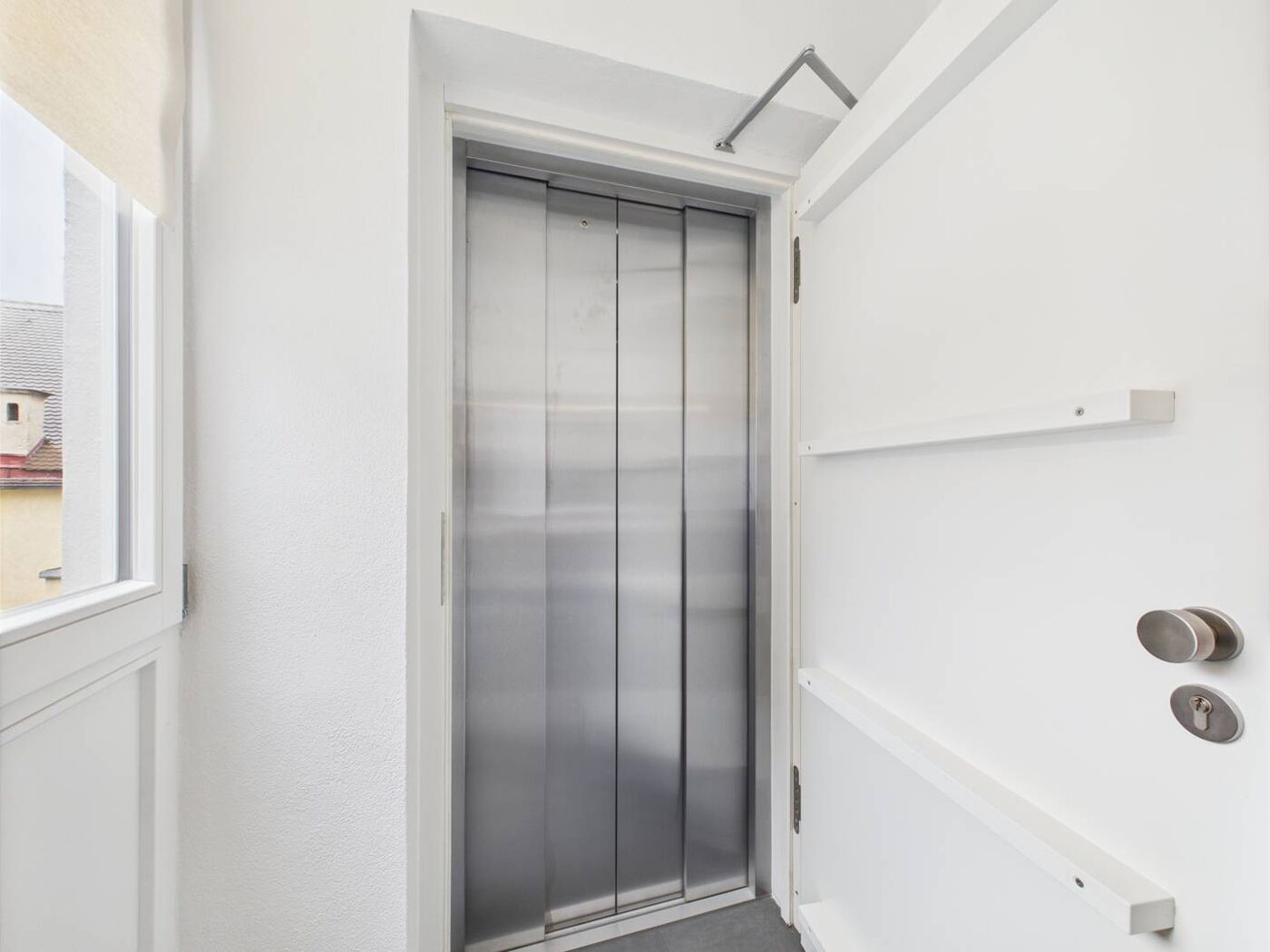 Aufzug in die Wohnung