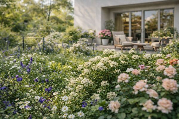 Visualisierung Garten