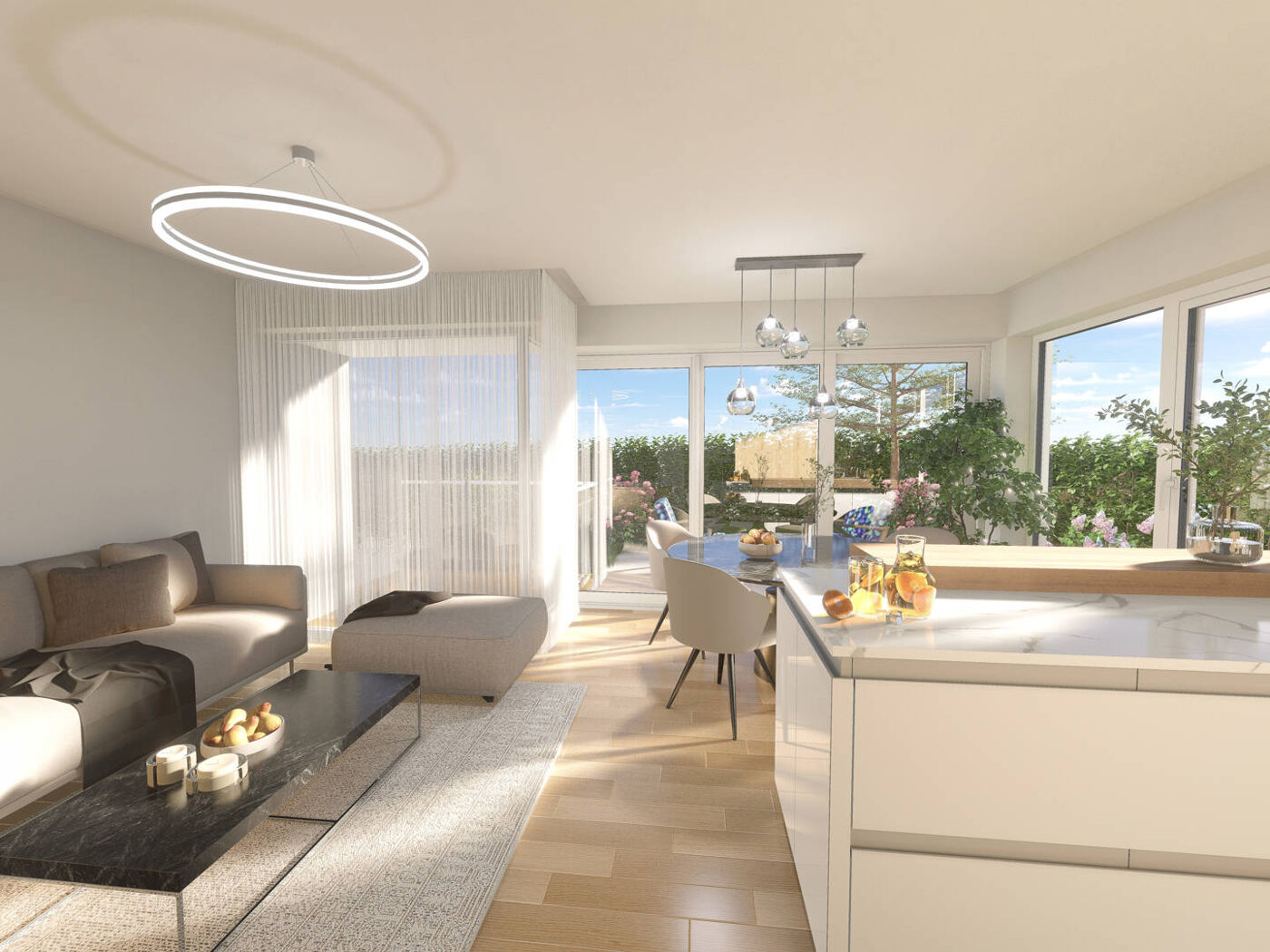 Visualisierung Wohnzimmer 