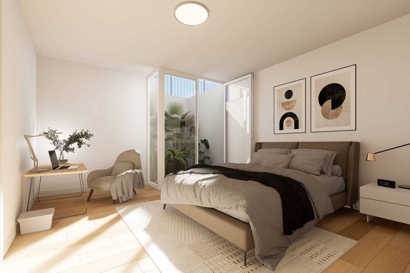 Visualisierung Hobbyraum