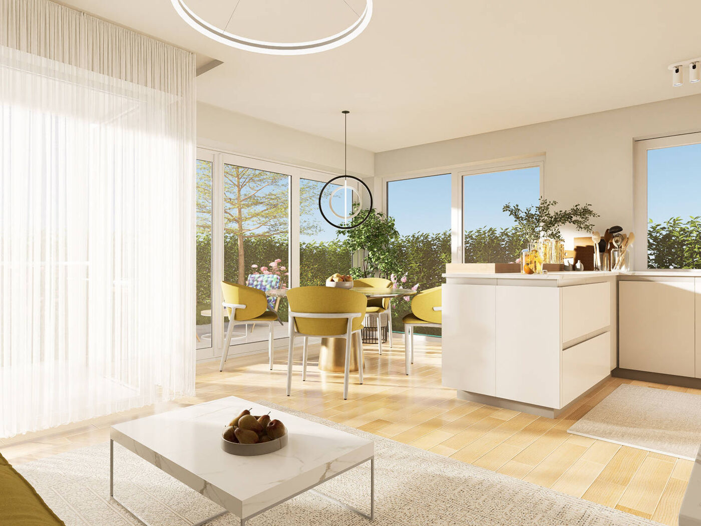 Visualisierung Wohnzimmer