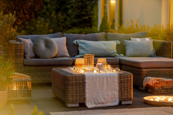 Gartenlounge Visualisierung