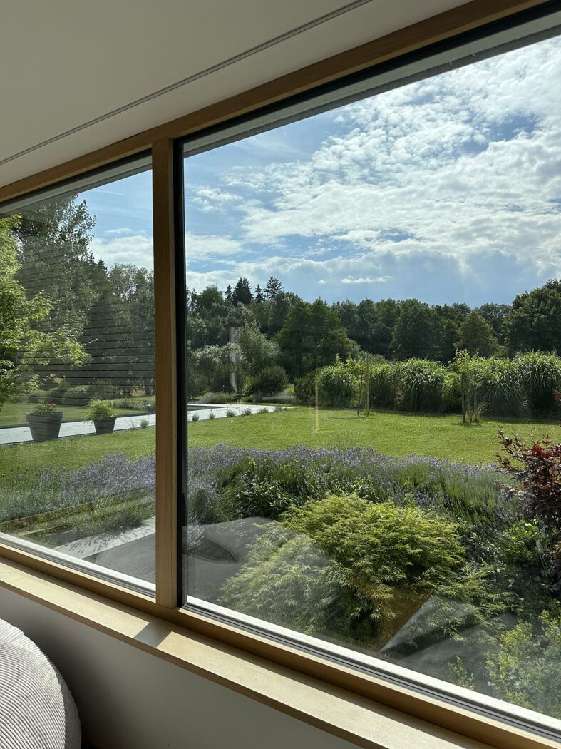 Blick zum Garten