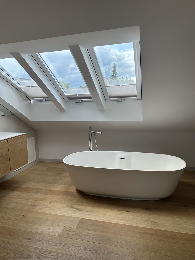 Freistehende Badewanne