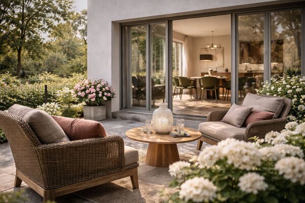 Visualisierung Terrasse