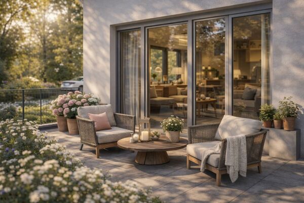Visualisierung Terrasse 