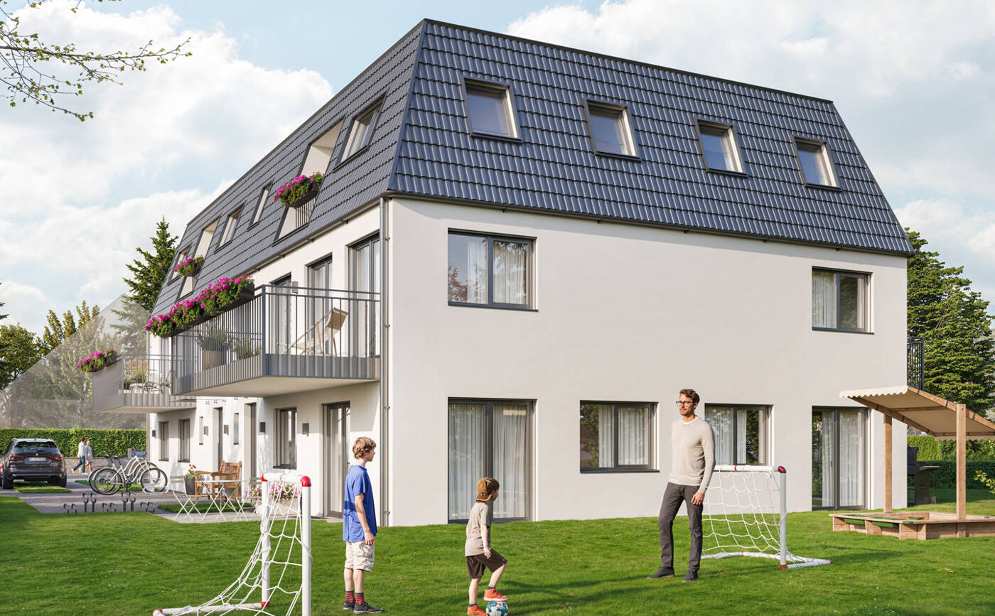 Gartenansicht Visualisierung