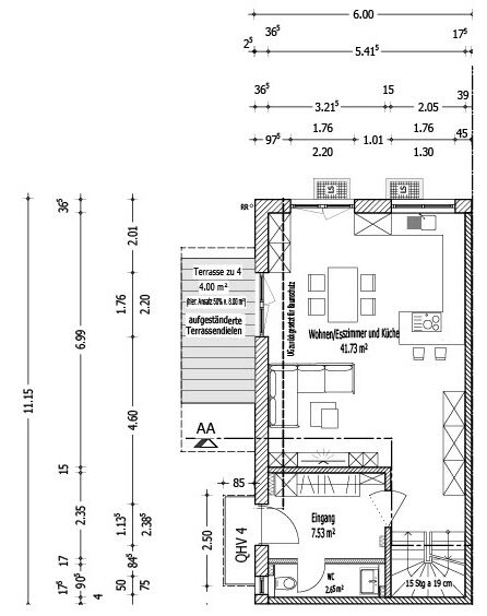 Grundriss Erdgeschoss  