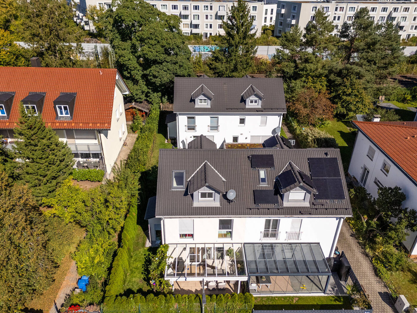 Drohnenaufnahme Außenansicht