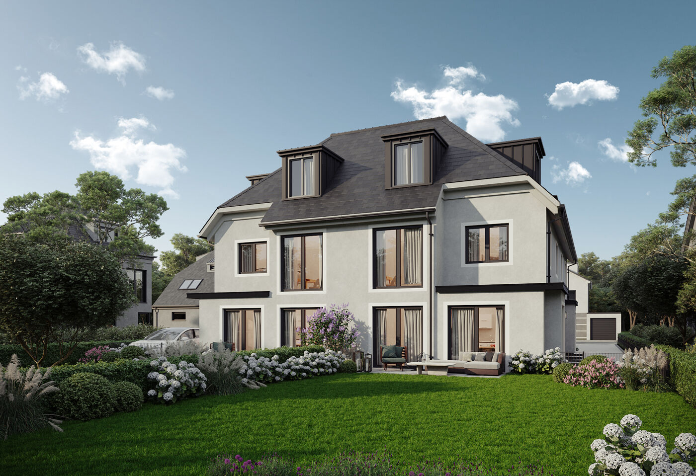 Außenvisualisierung Garten 2