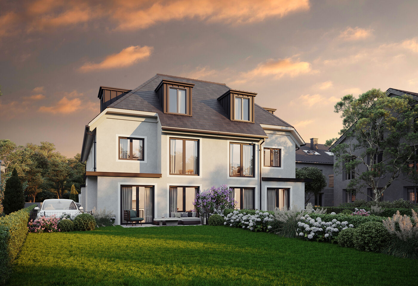 Außenvisualisierung Garten