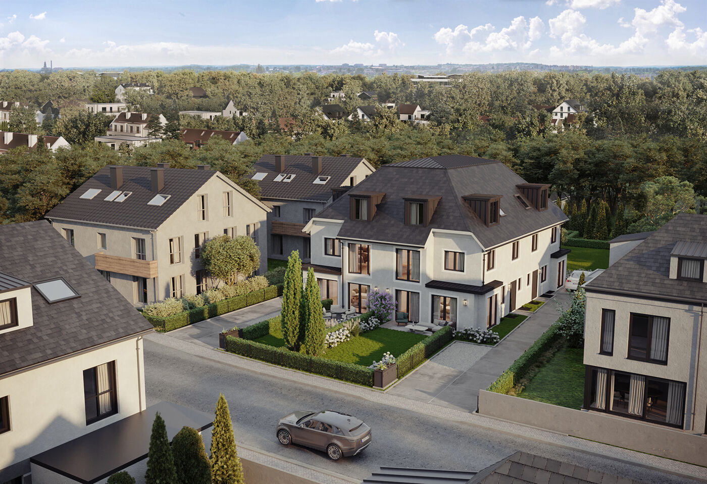 Außenvisualisierung Luftbild