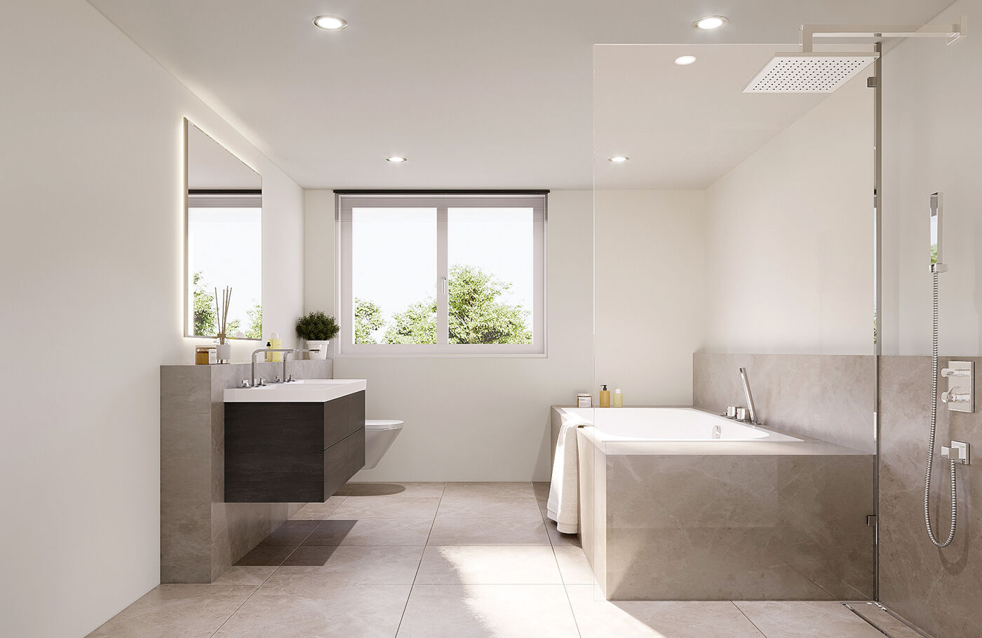 Badezimmer Visualisierung